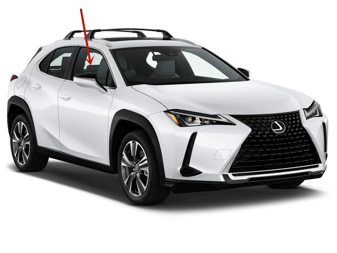 Tempered Passenger Right Side Front Door Window Door Glass Compatible with Lexus UX200 / UX250h / UX300h 2019-2025 Models
