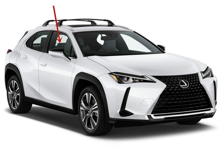 Tempered Passenger Right Side Front Door Window Door Glass Compatible with Lexus UX200 / UX250h / UX300h 2019-2025 Models