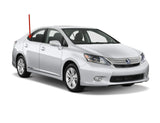 Passenger Right Side Rear Vent Window Vent Glass Compatible with Lexus HS250 2010-2012 Models