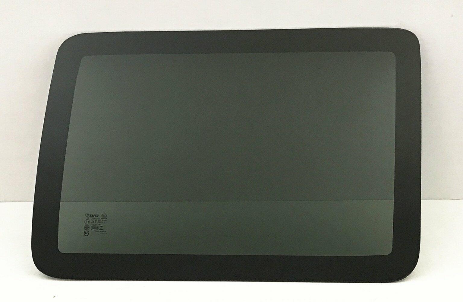 Driver Left Side Rear Quarter Window Quarter Glass Compatible with Jeep Wrangler 4 Door Utility 2007-2010 Models