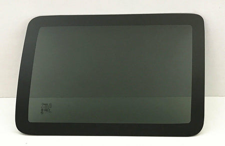 Driver Left Side Rear Quarter Window Quarter Glass Compatible with Jeep Wrangler 4 Door Utility 2007-2010 Models
