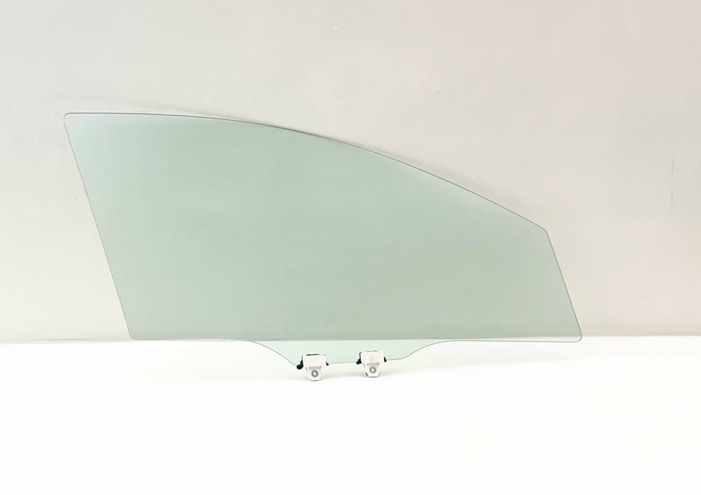 Tempered Passenger Right Side Front Door Window Door Glass Compatible with Mazda 2 4-Door Hatchback 2016-2023 Models