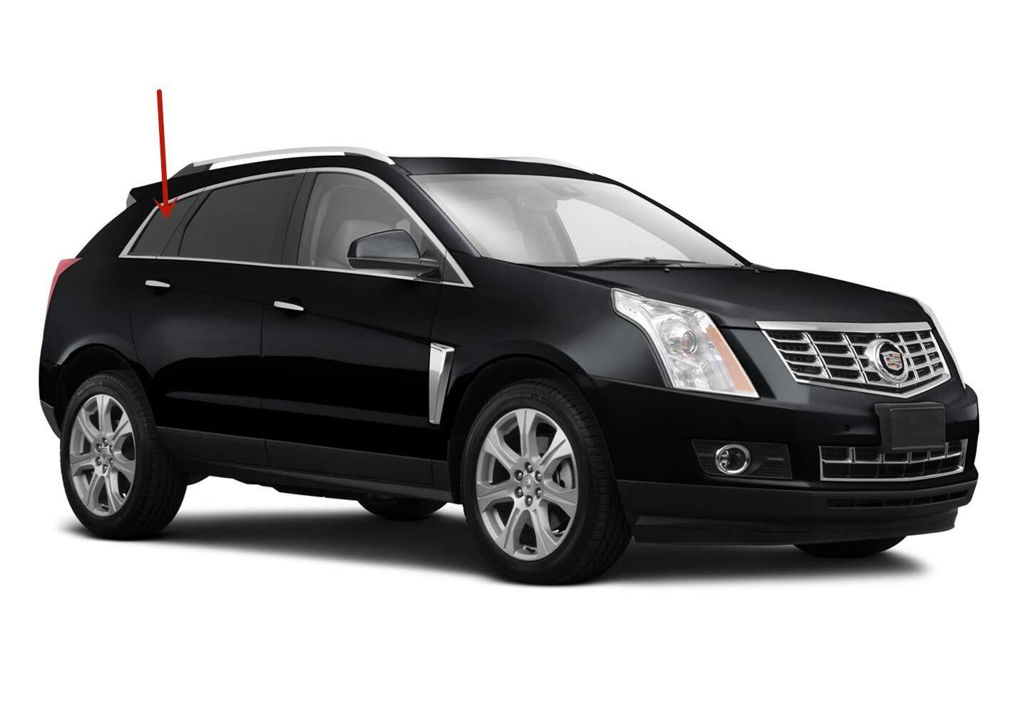 OEM Passenger Right Side Quarter Glass Quarter Window Compatible with Cadillac SRX 2010-2016 Models
