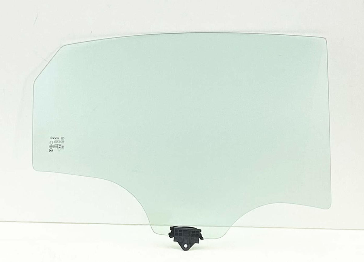 Passenger Right Side Rear Door Window Door Glass Compatible with Kia Forte 2019-2024 4-Door Sedan Models