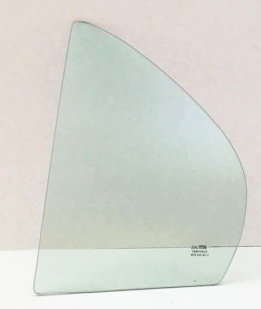 Driver Left Side Rear Vent Glass Vent Window Compatible with Toyota Tercel 4 Door Sedan 1991-1994 Models
