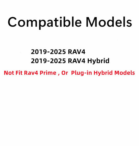 Driver Left Side Front Door Window Door Glass Compatible with Toyota RAV4 / RAV4 Hybrid 2019-2025 Models ( Not Fit Rav4 Prime Or Plug-in Hybrid )