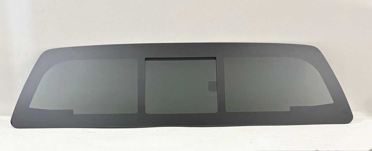Manual Rear Back Slider Window Back Glass Compatible with Nissan Titan / Titan XD 2016-2025 Models