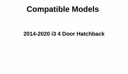 Driver Left Side Front Door Window Door Glass Compatible with BMW i3 4 Door Hatchback 2014-2020 Models