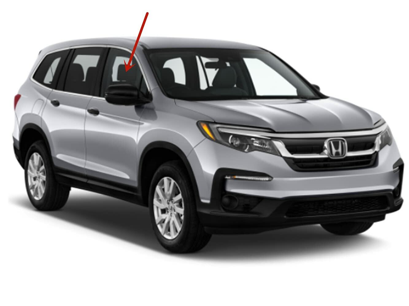 Laminated Passenger Right Side Front Door Window Compatible with Honda Pilot 2016-2022 / Passport 2019-2025 Models