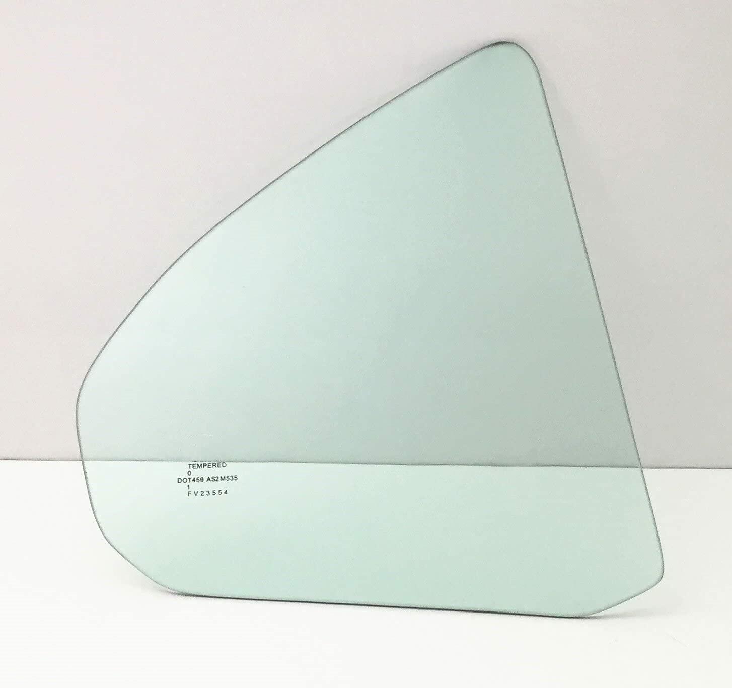 Passenger Right Side Rear Vent Window Vent Glass Compatible with Mitsubishi Lancer 2008-2018 Models