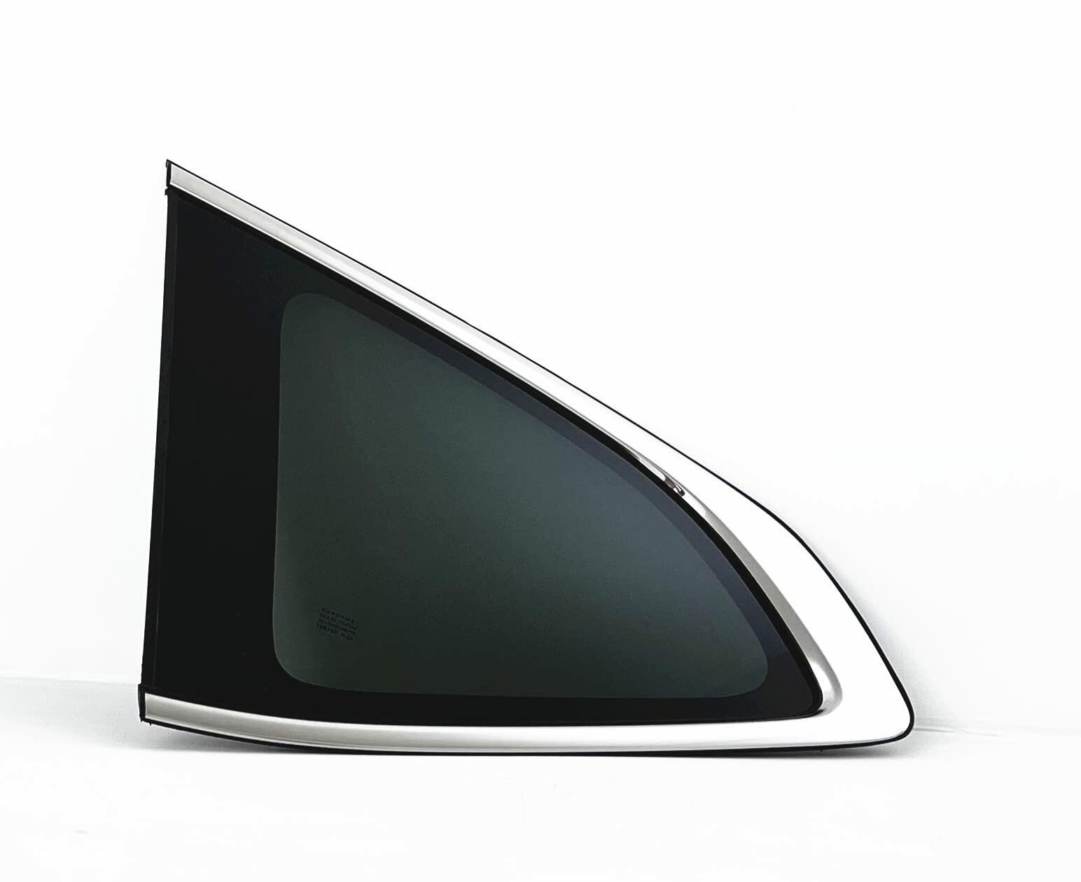 Driver Left Side Quarter Window Quarter Glass Compatible with Honda CR-V 2017-2022 Models
