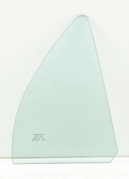Passenger Right Side Rear Vent Window Vent Glass Compatible with Toyota Corolla/Chevrolet Prizm 4 Door Sedan 1998-2002 Models
