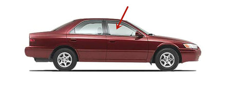 Passenger Right Side Front Door Window Door Glass Compatible with Toyota Camry 1997-2001 Models