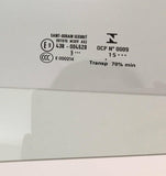 Driver Left Side Door Window Door Glass Compatible with Fiat 500 / 500C / 500e 2012-2019 Models