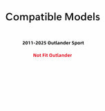 Passenger Right Side Rear Door Window Door Glass Compatible with Mitsubishi Outlander Sport 2011-2025 Models