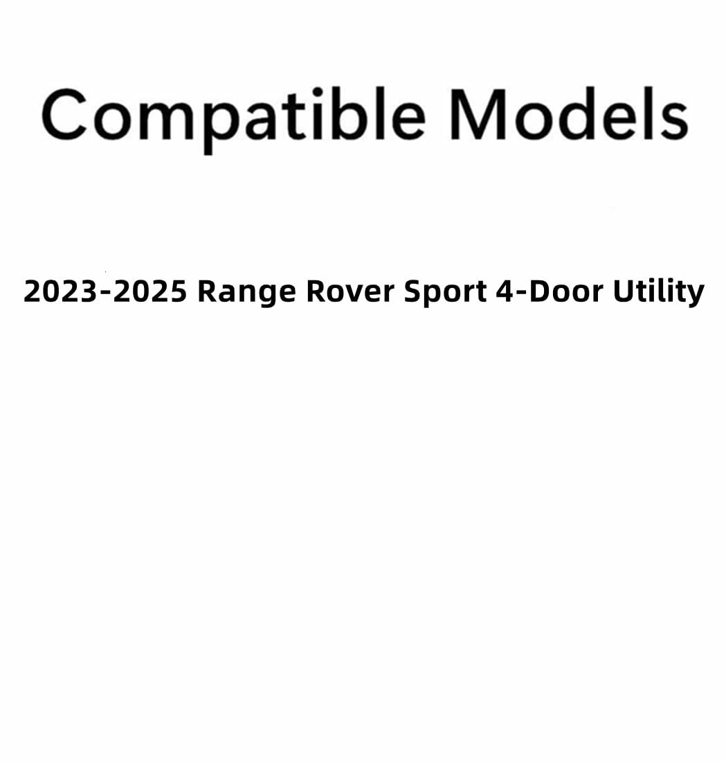 Heated Rear Tailgate Window Back Glass Compatible with Land Rover Range Rover Sport 2023-2025 Models (Only For Range Rover Sport Models)