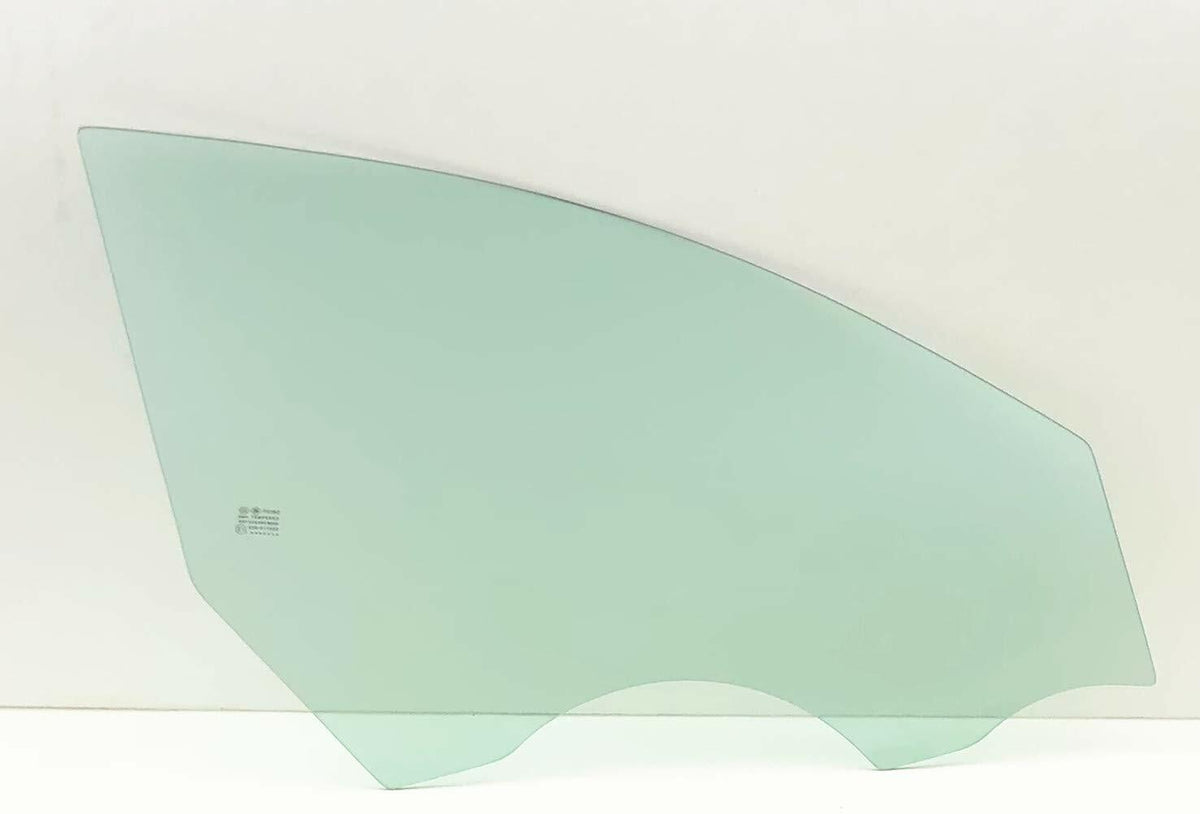 Tempered Passenger Right Side Front Door Window Door Glass Compatible with Kia Optima 2011-2015 Models