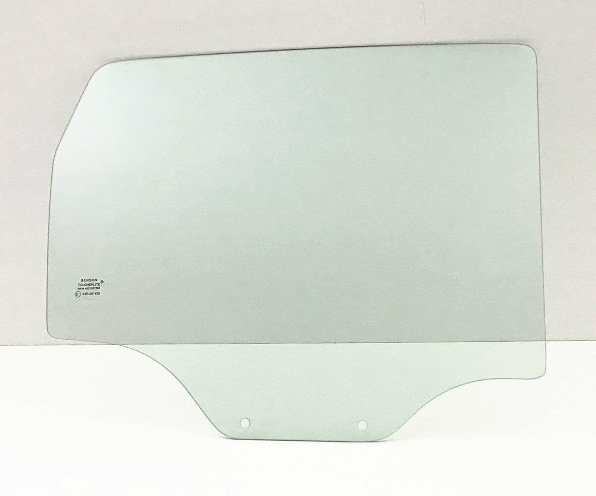 Passenger Right Side Rear Door Window Door Glass Compatible with Chevrolet Aveo 2004-2008 4 Door Hatchback Models