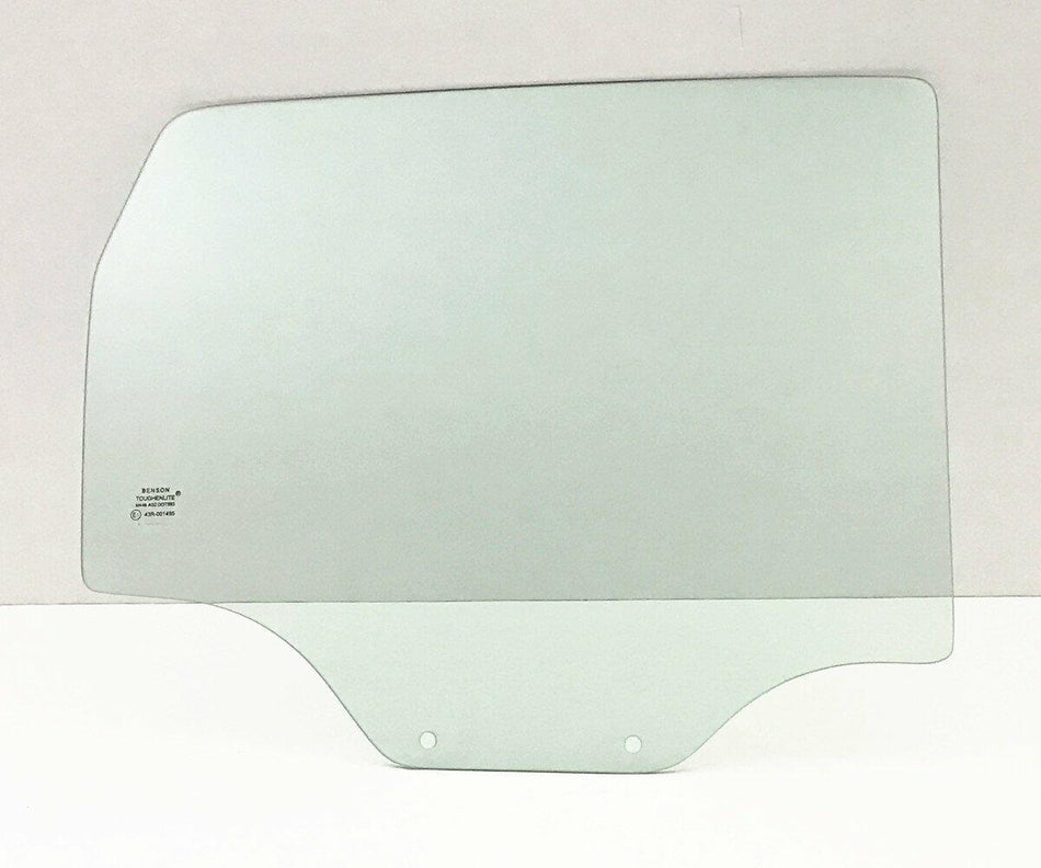 Passenger Right Side Rear Door Window Door Glass Compatible with Chevrolet Aveo 2004-2008 4 Door Hatchback Models