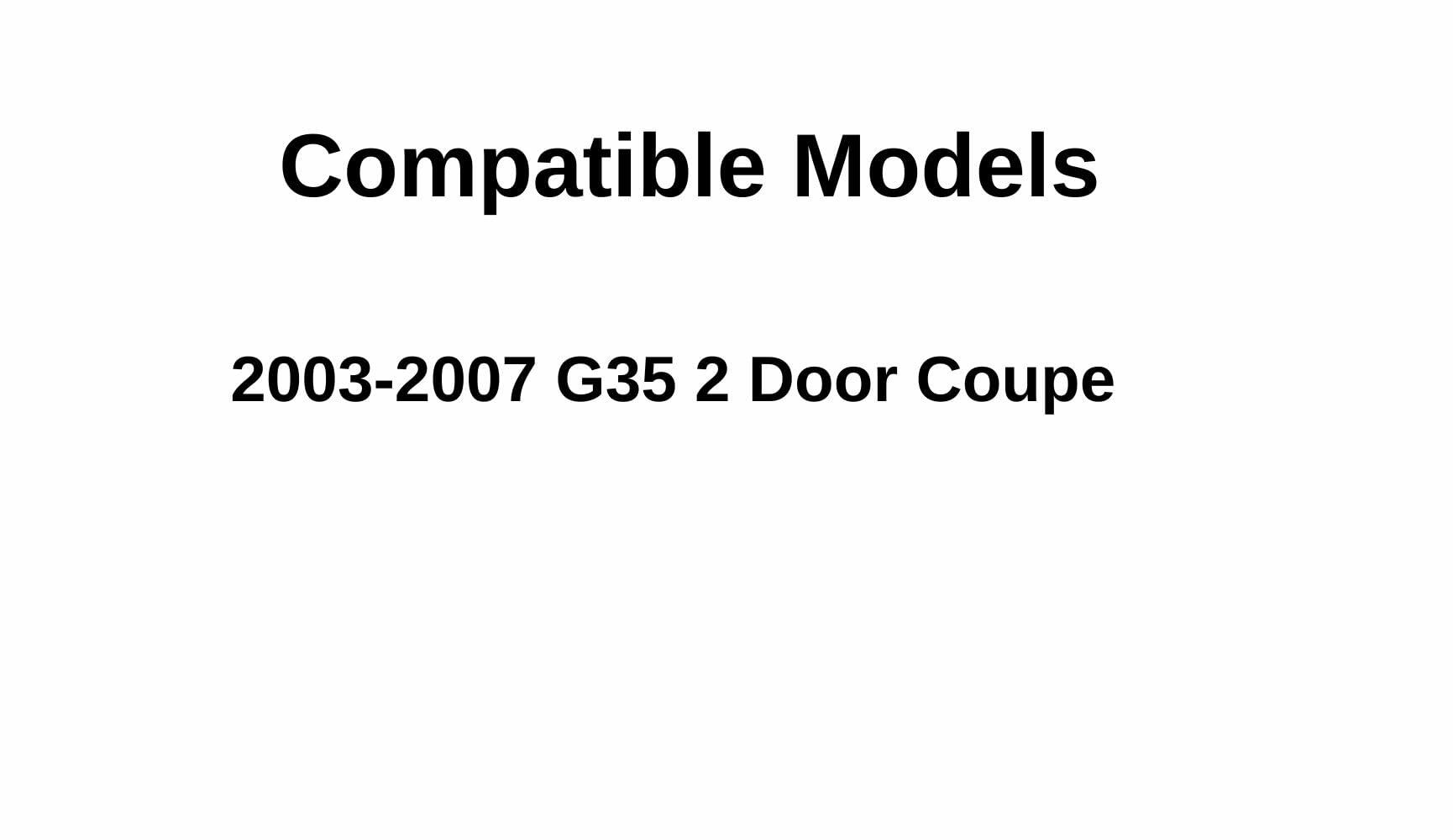 Driver Left Side Door Window Door Glass Compatible with Infiniti G35 2 Door Coupe 2003-2007 Models