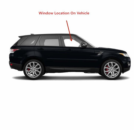 Tempered Passenger Right Side Front Door Window Door Glass Compatible with Range Rover Sport 2014-2022