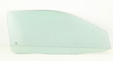 Passenger Right Side Door Window Door Glass Compatible with Mitsubishi Mirage 2 Door Coupe 1997-2002 Models