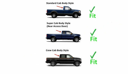 OEM Sliding Back Window Glass Back Slider Compatible with Ford F250/F250HD/F350/F450/F550/F650/F750 1999-2007 Models W/ New Gasket