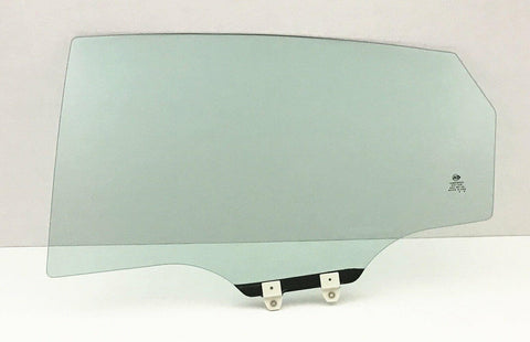 Driver Left Side Rear Door Window Door Glass Compatible with Honda Civic 2016-2021 / Insight 2019-2022 4 Door Sedan Models