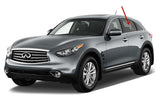 Driver Left Side Rear Door Window Door Glass Compatible with Infiniti FX35 FX37 FX50 QX70 2009-2017 Models
