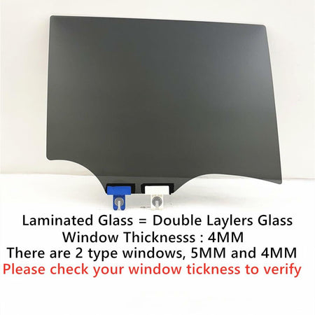 4MM Laminated Privacy Passenger Right Side Rear Door Window Door Glass Compatible with Jeep Grand Cherokee L 2021-2026 Models