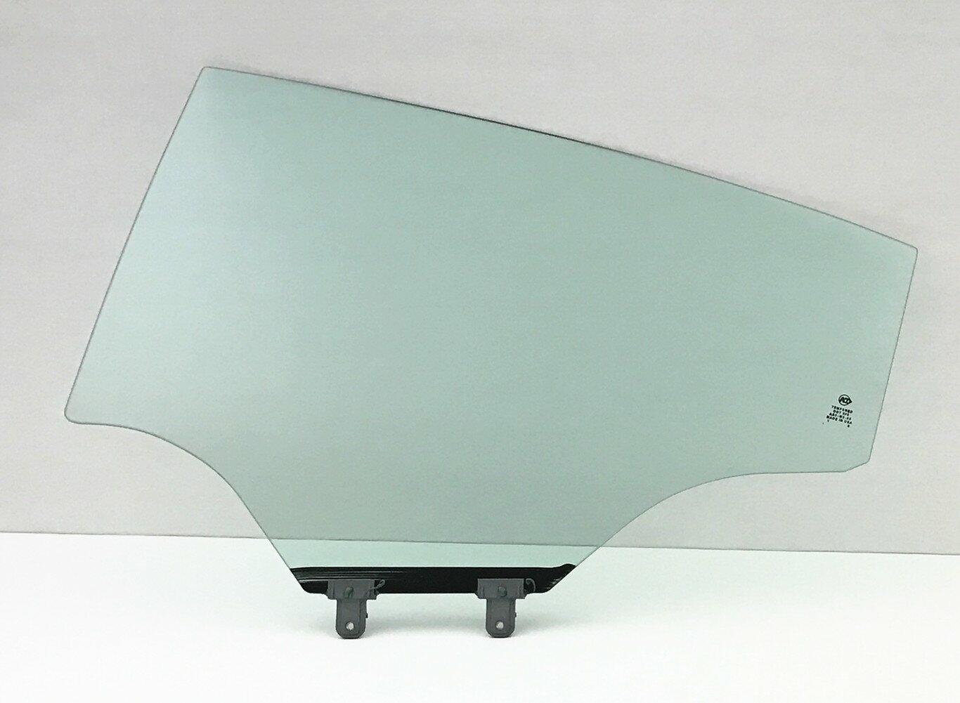 Driver Left Side Rear Door Window Door Glass Compatible with Kia Rio 4 Door Sedan 2012-2017 Models