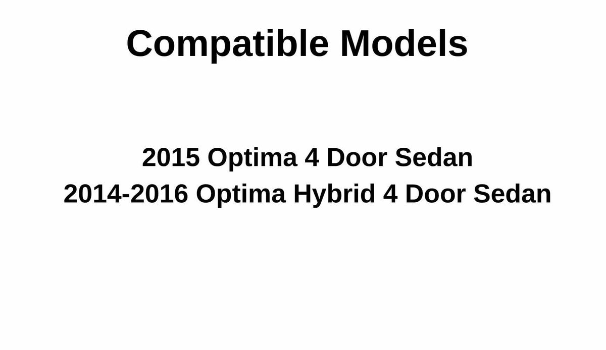 Laminated Driver Left Side Front Door Window Door Glass Compatible with Kia Optima 2015 Models / Optima Hybrid 2014-2016 Models