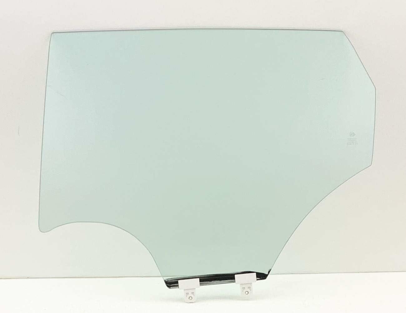 Driver Left Side Rear Door Window Door Glass Compatible with Nissan Rogue Sport 2017-2022 Models (Not For Rogue)