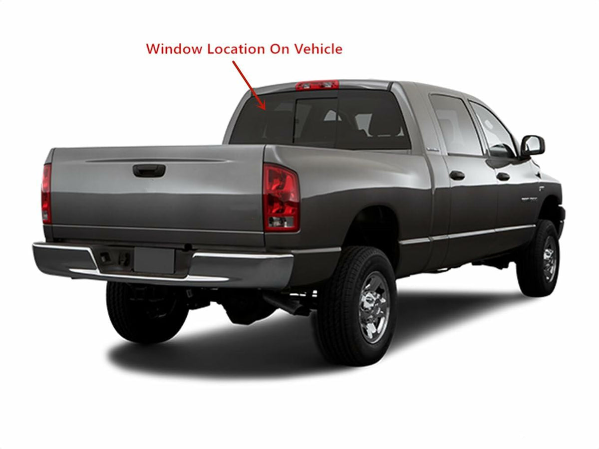 Complete Set with Motor Back Window Back Power Slider Glass Compatible with Sterling Trucks Bullet 2008-2009 Models