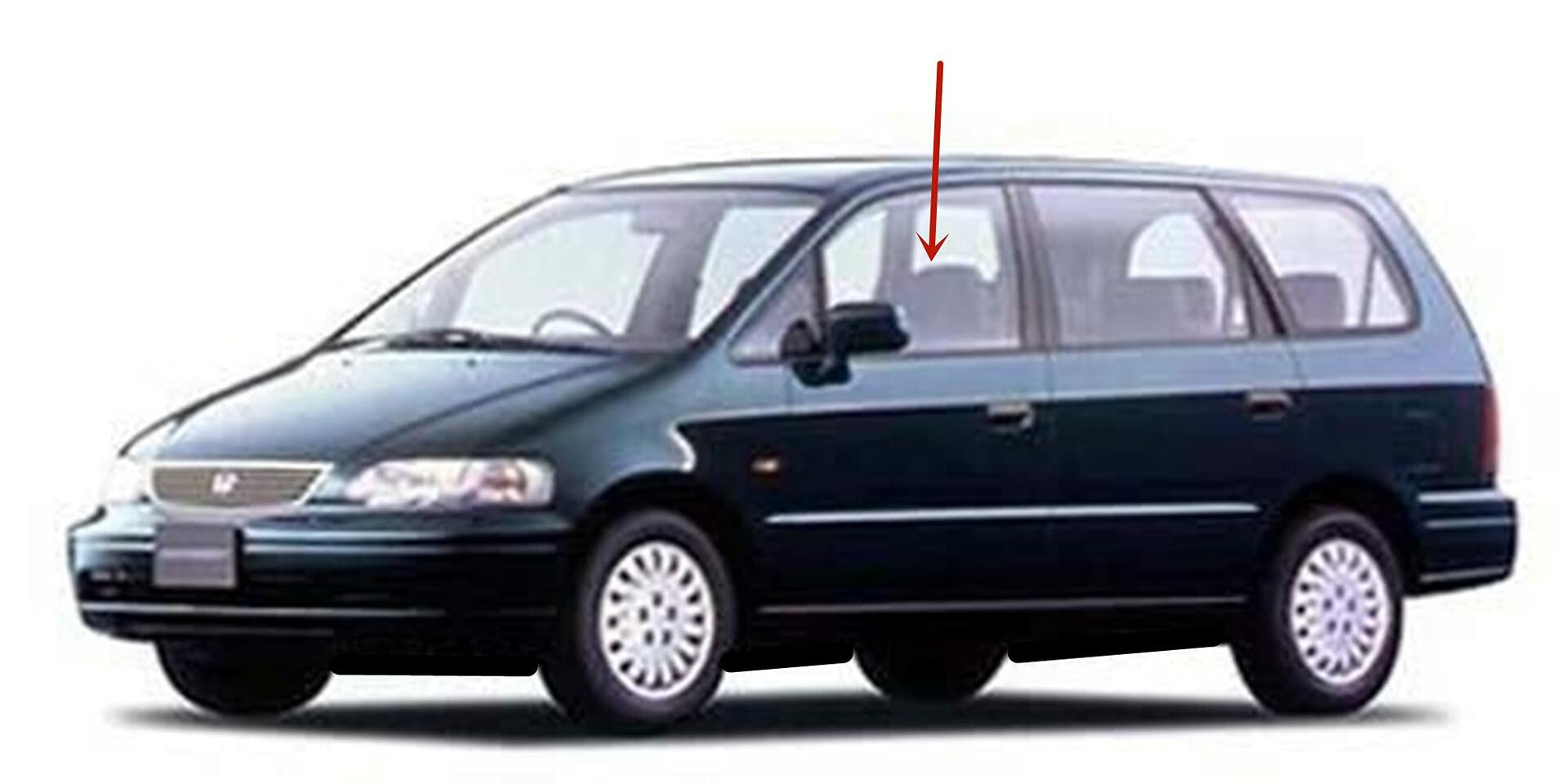 Driver Left Side Front Door Window Door Glass Compatible with Honda Odyssey/Isuzu Oasis 1995-1999 Models