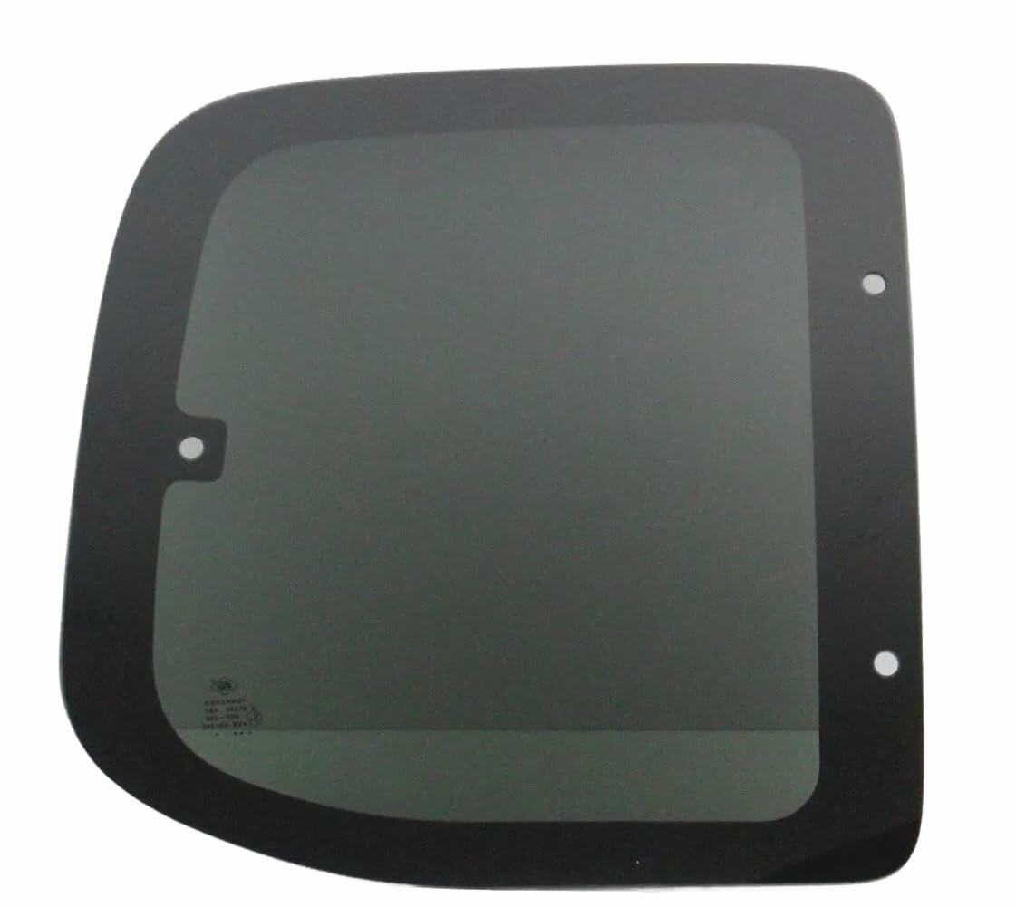 Movable Passenger Side Right Quarter Window Quarter Glass Compatible with Toyota Tundra Pickup Extended Cab 2000-2006 Models