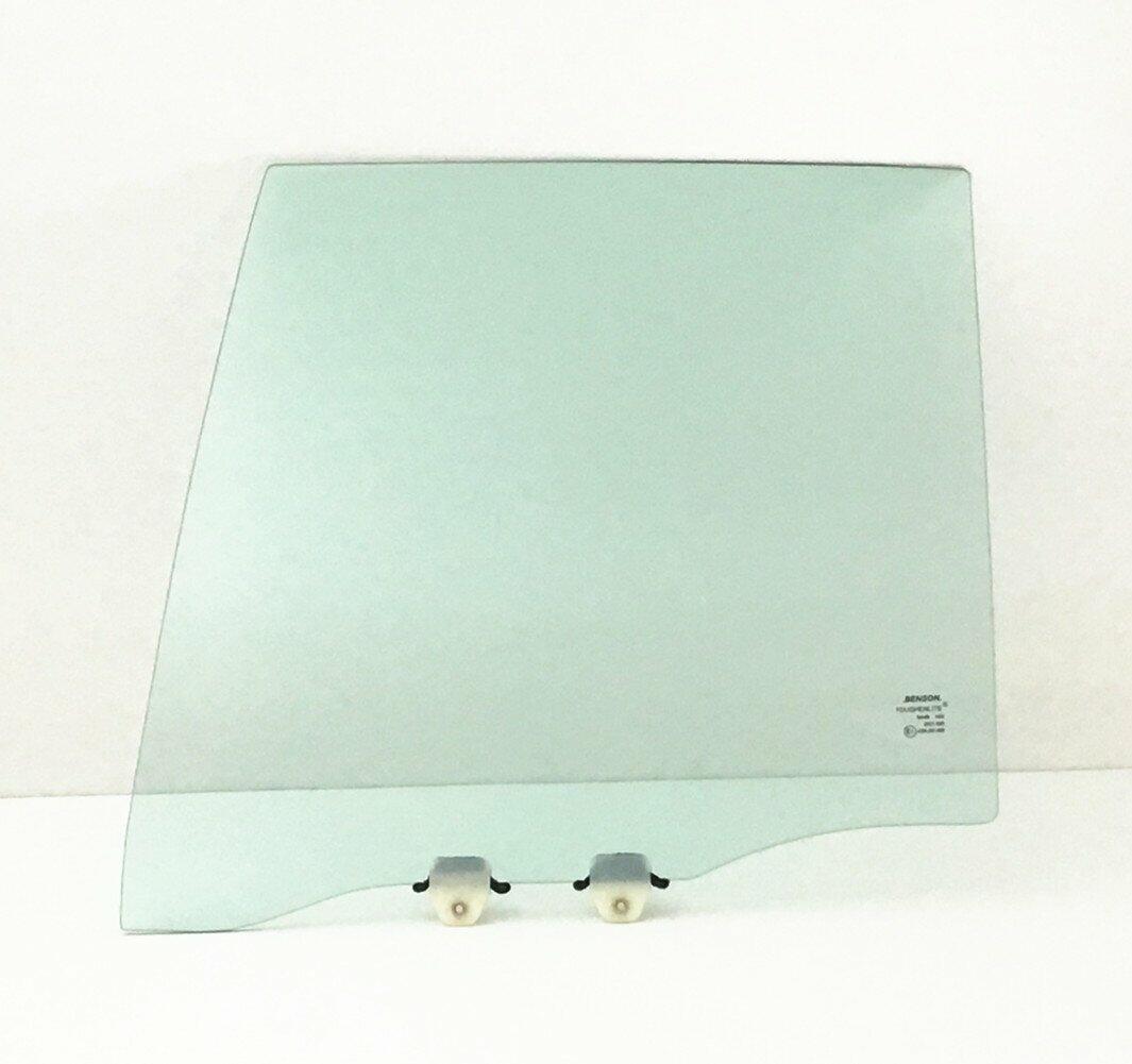 Driver Left Side Rear Door Window Door Glass Compatible with Honda Accord 4 Door Sedan 1990-1993 Models