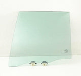 Driver Left Side Rear Door Window Door Glass Compatible with Honda Accord 4 Door Sedan 1990-1993 Models