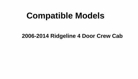 Passenger Right Side Front Door Window Glass Compatible with Honda Ridgeline 4 Door Crew Cab 2006-2014 Models