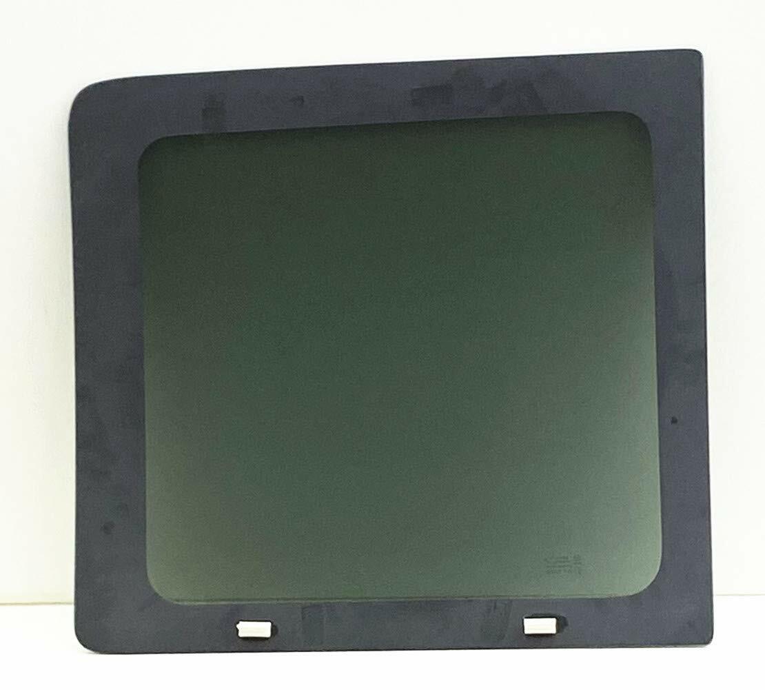 Stationary Privacy Passenger Right Side Sliding Cargo Door Window Door Glass Compatible with Chevrolet Express/GMC Savana 2003-2025 Models