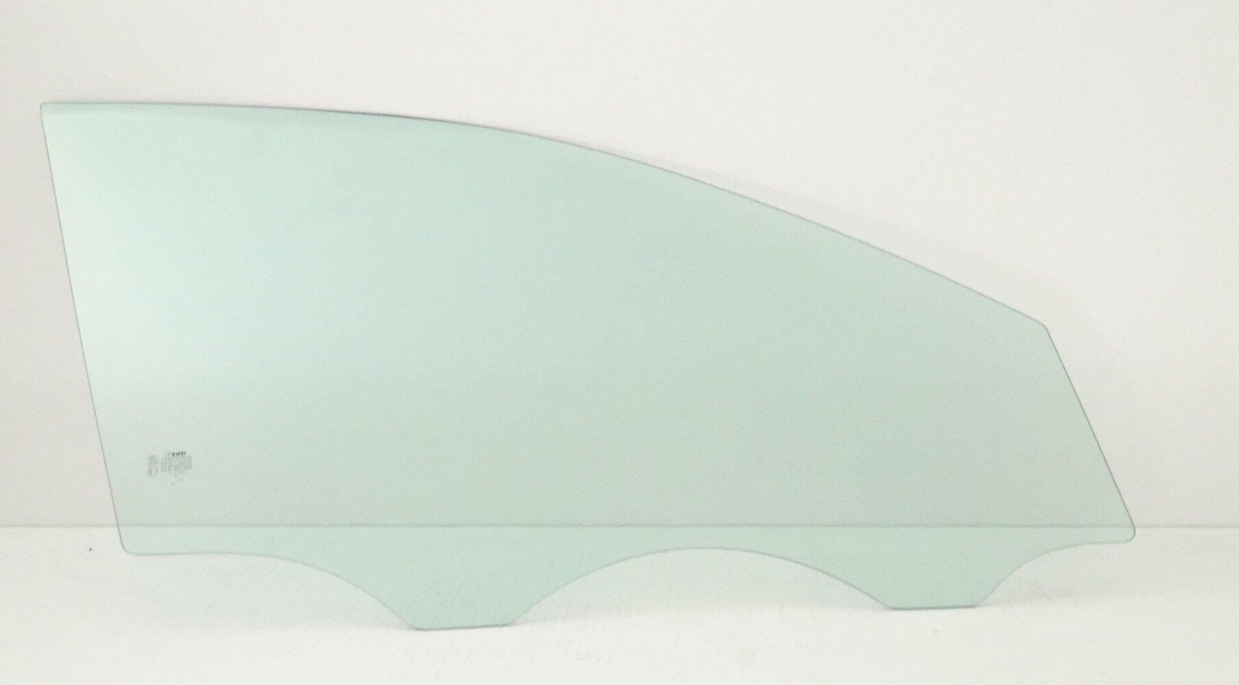 Passenger Right Side Front Door Window Door Glass Compatible with Hyundai Elantra 4 Door Sedan 2007-2010 Models