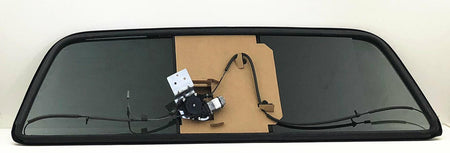 OE Power Back Sliding Window Back Slider Glass Compatible with Ford F250/F350/F450/F550/F650/F750 2005-2007 Pickup Models