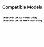 Tempered Driver Left Side Front Door Window Door Glass Compatible with Mercedes Benz GLC-Class GLC300 GLC43AMG 2023-2024 Models
