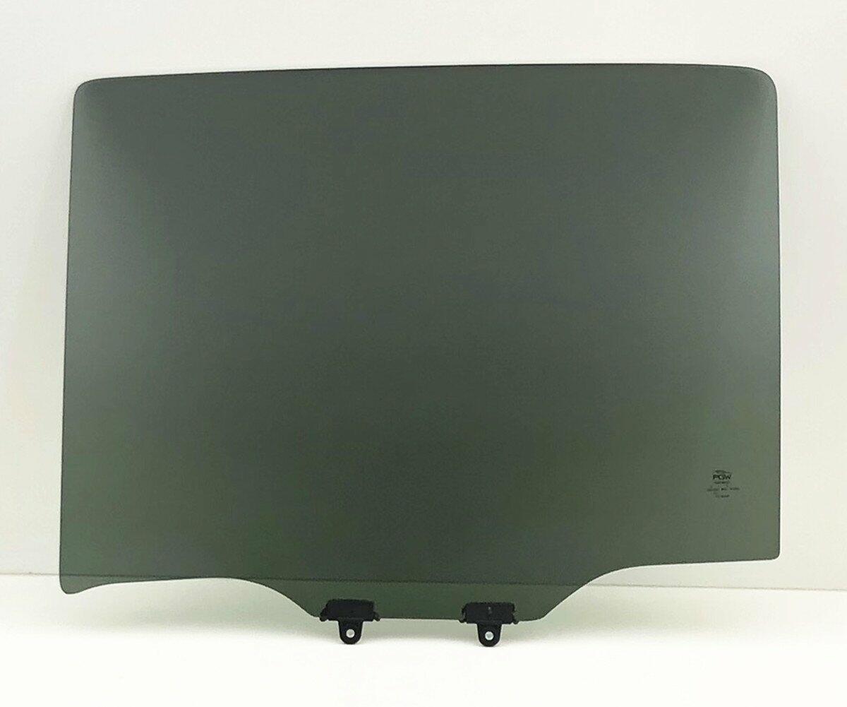 Driver Left Side Rear Door Window Door Glass Compatible with Nissan Titan 2017-2025 / Titan XD 2016-2025 4 Door Crew Cab Models
