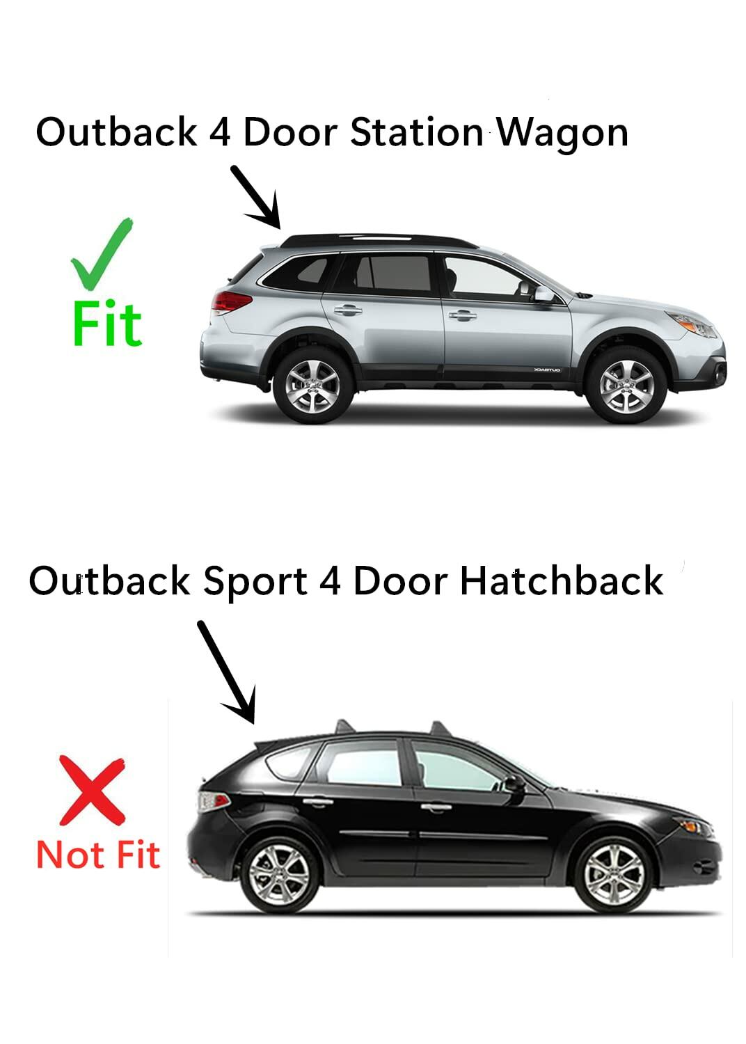 Factory Privacy Tinted Tempered Passenger Right Side Rear Door Window Door Glass Compatible with Subaru Outback 4 Door Wagon 2010-2014 Models