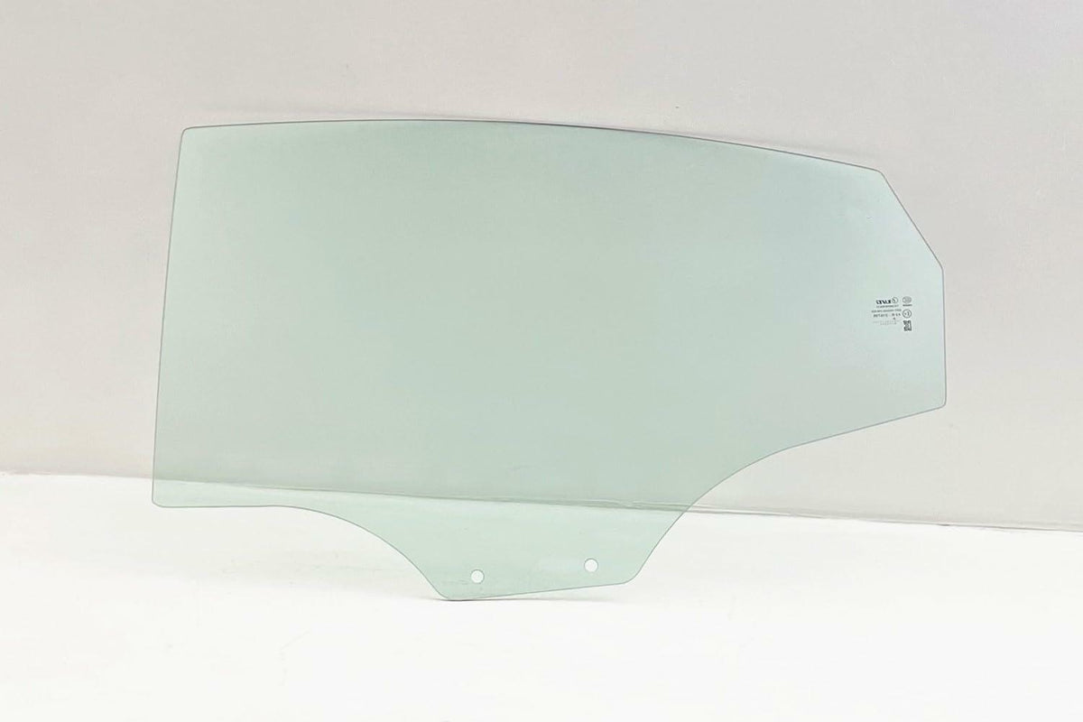 Tempered Driver Left Side Rear Door Window Door Glass Compatible with Hyundai Accent 4 Door Sedan 2012-2017 Models