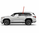 Tempered Privacy Driver Left Side Rear Door Window Door Glass Compatible with Toyota Sequoia 2023-2025 Models