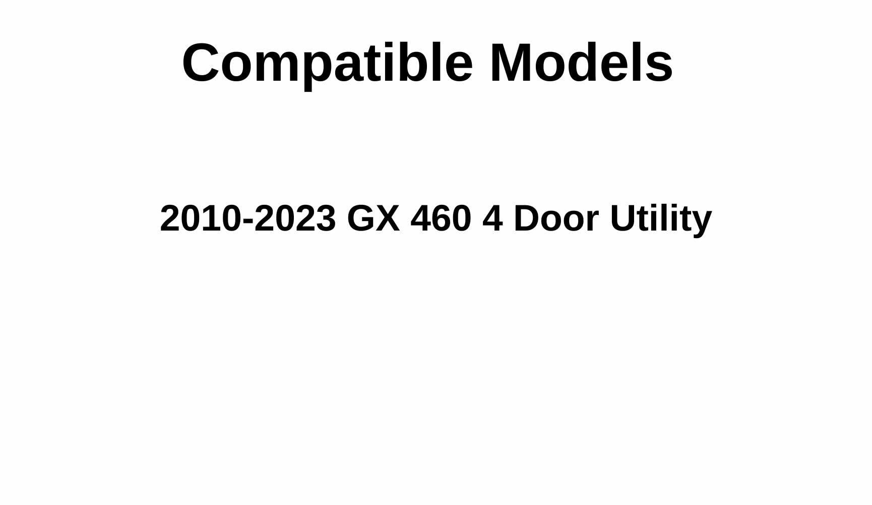 Driver Left Side Front Door Window Door Glass Compatible with Lexus GX460 2010-2023 Models