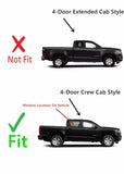 Tempered Passenger Right Side Rear Door Window Door Glass Compatible with Chevrolet Colorado / GMC Canyon 2015-2022 4-Door Crew Cab Models