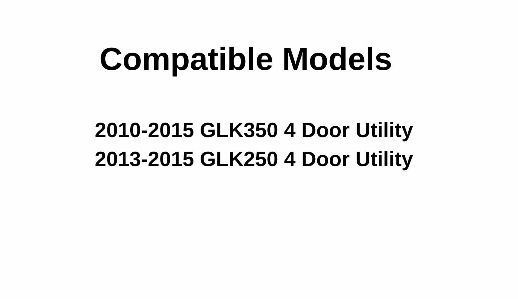 OEM Driver Left Side Front Door Window Door Glass Compatible with Mercedes Benz GLK350 GLK250 2010-2015 Models